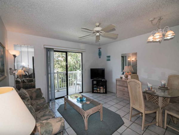 Value Two Bedroom Rental Only One Block to the Beach